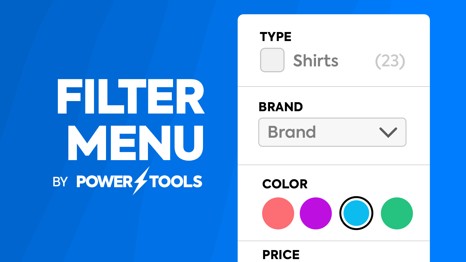 The #1 Collection Filter for Shopify
