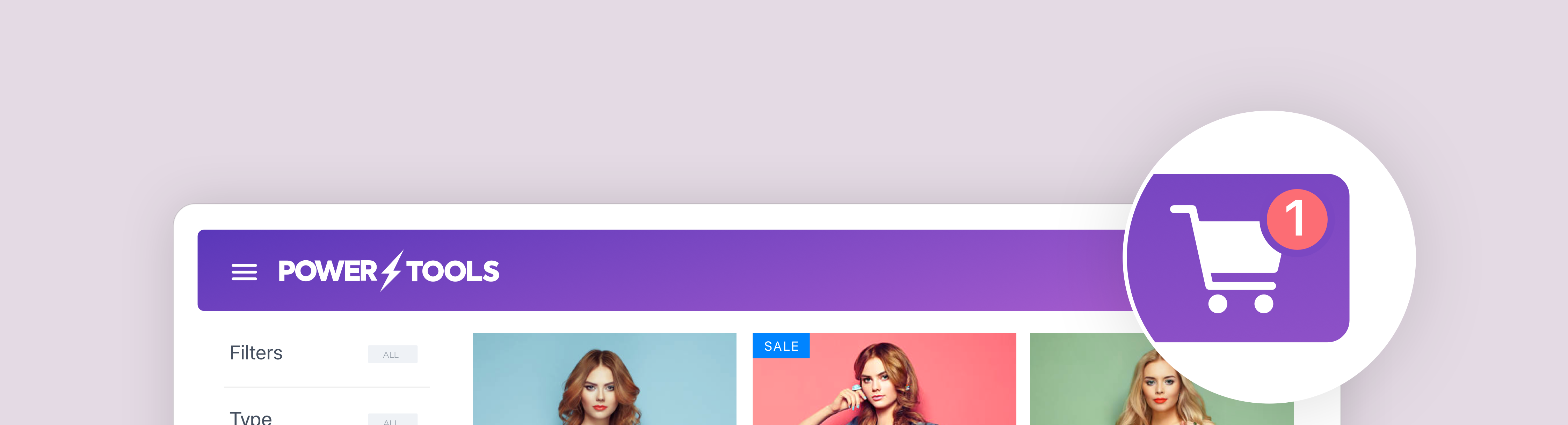 Shopify storefront using Filter Menu to narrow a product collection